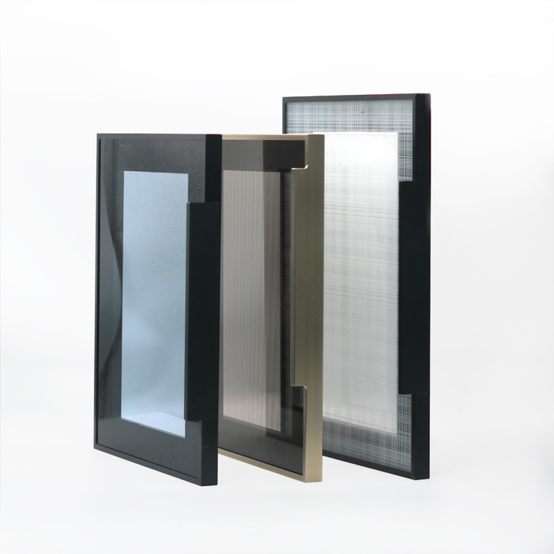 Finestra per porta scorrevole in vetro con telaio in alluminio di dimensioni personalizzate per ferramenta per guardaroba