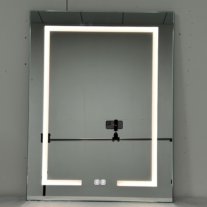 Fabbrica all'ingrosso Elegante Armadio Doccia Grande Specchio Illuminato Bagno Smart LED Armadio Specchio Specchio In alluminio
