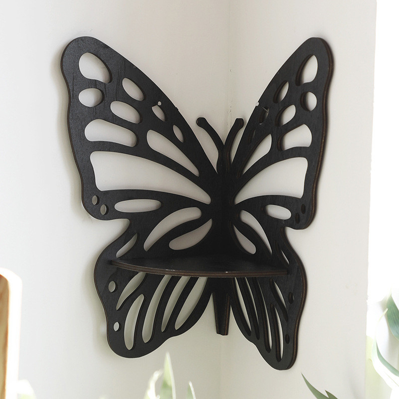 Mensola di legno Creativa Mensola di parete Decorazioni per pareti Portacandele per la decorazione domestica