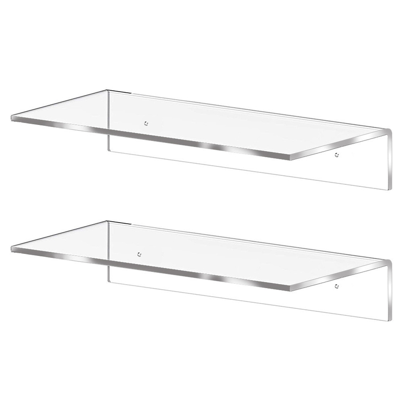 Moderno ripiano di legno per la decorazione domestica in elegante colore bianco