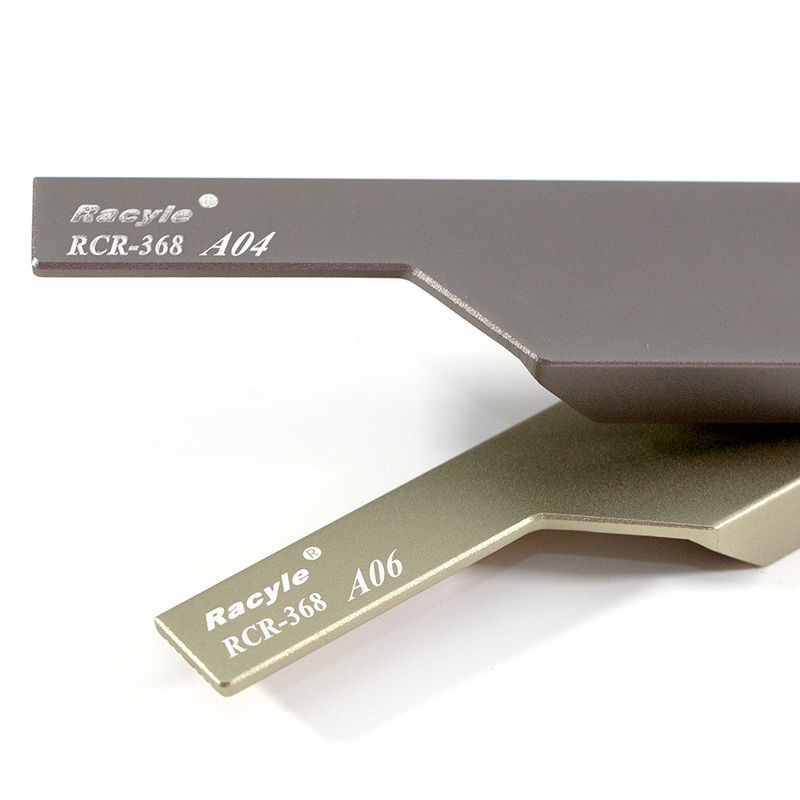 Maniglie di alluminio di tirata della porta del grande della porta Rcr-368 oro variopinto del cassetto