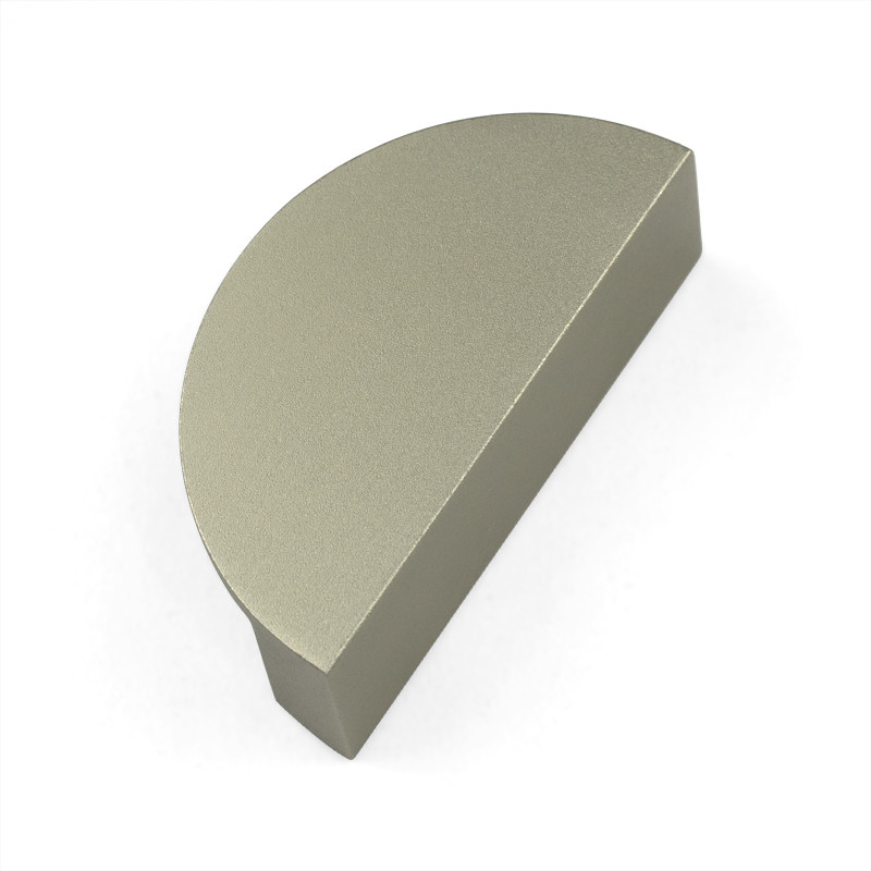 L'ottone temporaneo Luxe del raso del semicerchio del Governo tratta l'armadio da cucina tratta 2.63in 3.54in 4.7inches